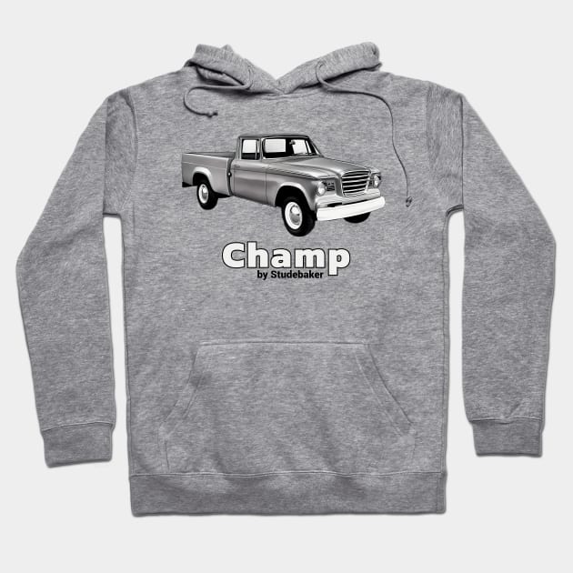 Studebaker Champ Hoodie by CarTeeExclusives